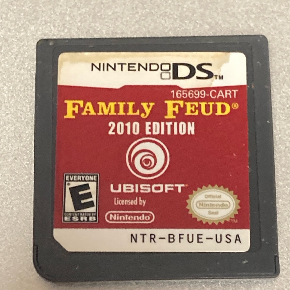 Nintendo DS Game Family Feud